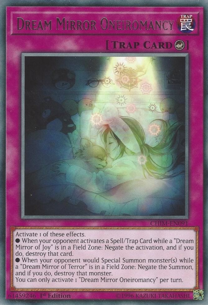 Dream Mirror Oneiromancy CHIM-EN091 card from Chaos Impact