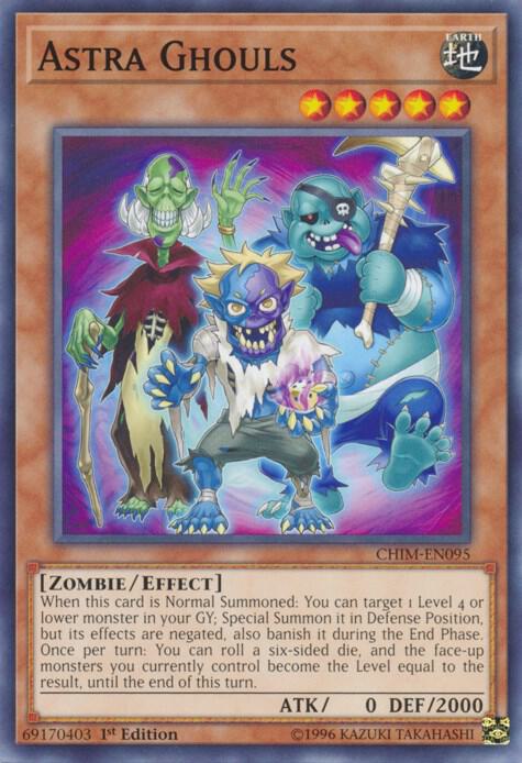 Astra Ghouls CHIM-EN095 card from Chaos Impact