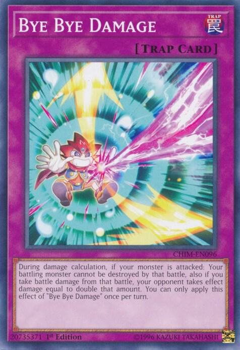 Bye Bye Damage CHIM-EN096 card from Chaos Impact
