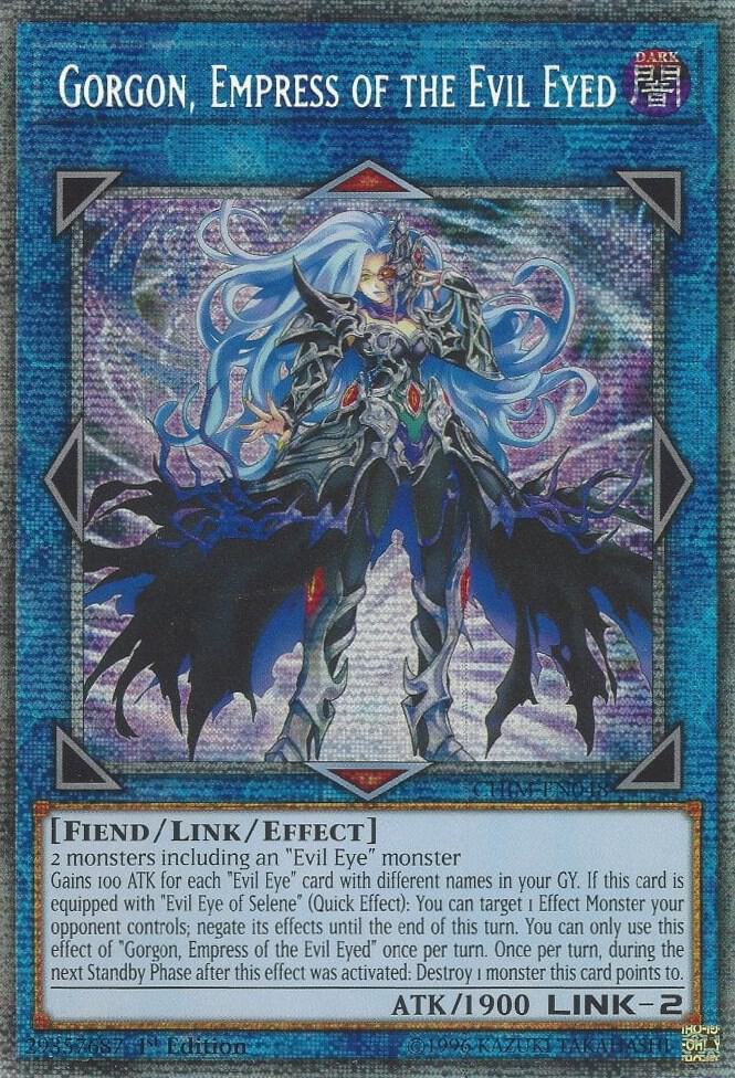 Gorgon, Empress of the Evil Eyed (Starlight Rare) CHIM-EN048 card from Chaos Impact