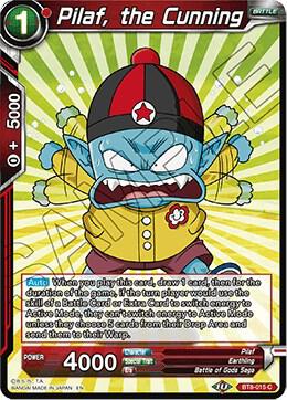 Pilaf, the Cunning BT8-015 card from Malicious Machinations