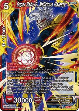Super Baby 2, Malicious Majesty BT8-115 card from Malicious Machinations