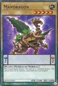 Mandragon DEM4-EN005 card from Advanced Demo Deck Extra Pack