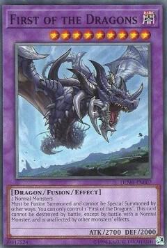 First of the Dragons DEM4-EN007 card from Advanced Demo Deck Extra Pack