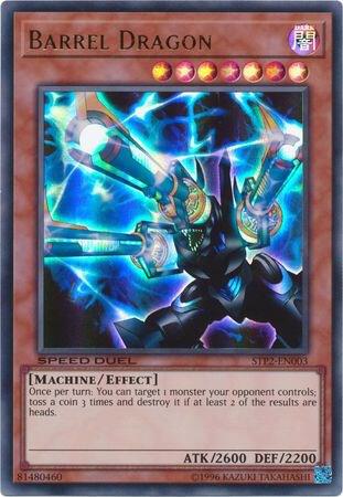 Barrel Dragon STP2-EN003 card from Speed Duel: Tournament Pack 2