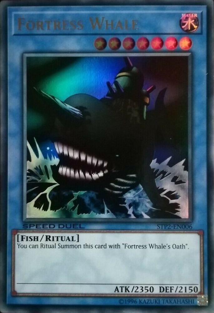 Fortress Whale STP2-EN006 card from Speed Duel: Tournament Pack 2