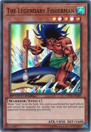 The Legendary Fisherman STP2-EN009 card from Speed Duel: Tournament Pack 2
