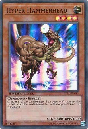 Hyper Hammerhead STP2-EN010 card from Speed Duel: Tournament Pack 2