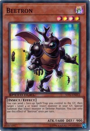 Beetron STP2-EN012 card from Speed Duel: Tournament Pack 2
