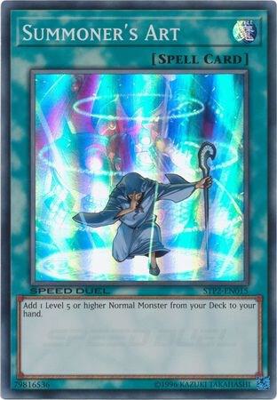 Summoner's Art STP2-EN015 card from Speed Duel: Tournament Pack 2