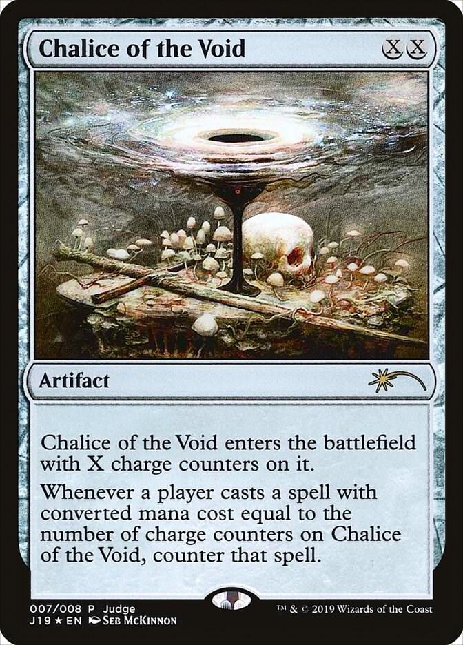 Chalice of the Void 7 card from Judge Promos