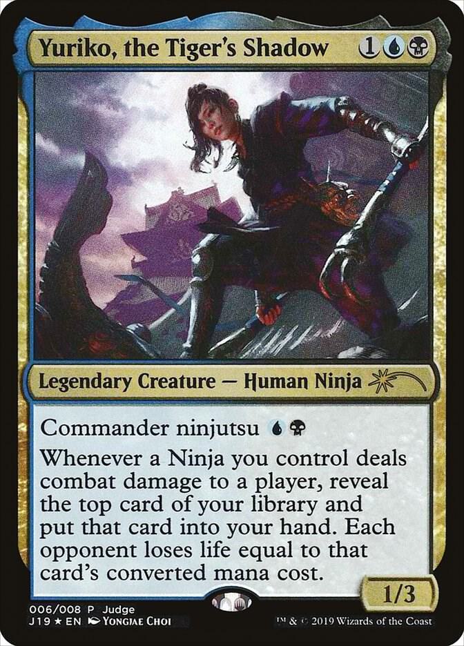 Yuriko, the Tiger's Shadow 6 card from Judge Promos