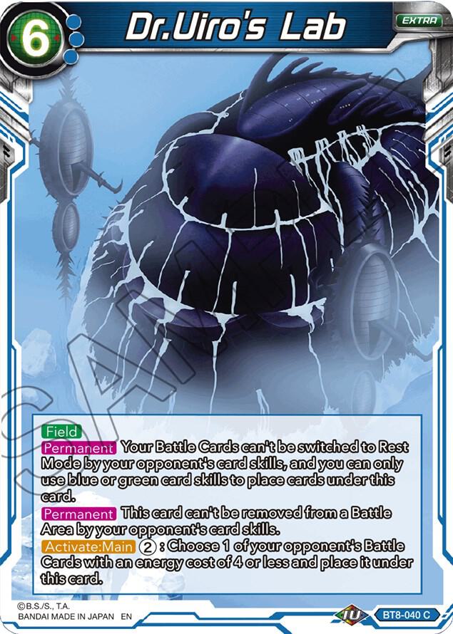 Dr.Uiro's Lab BT8-040 card from Malicious Machinations