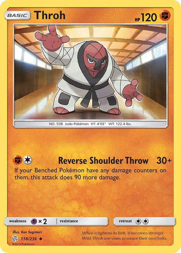 Throh 118/236 card from SM - Cosmic Eclipse