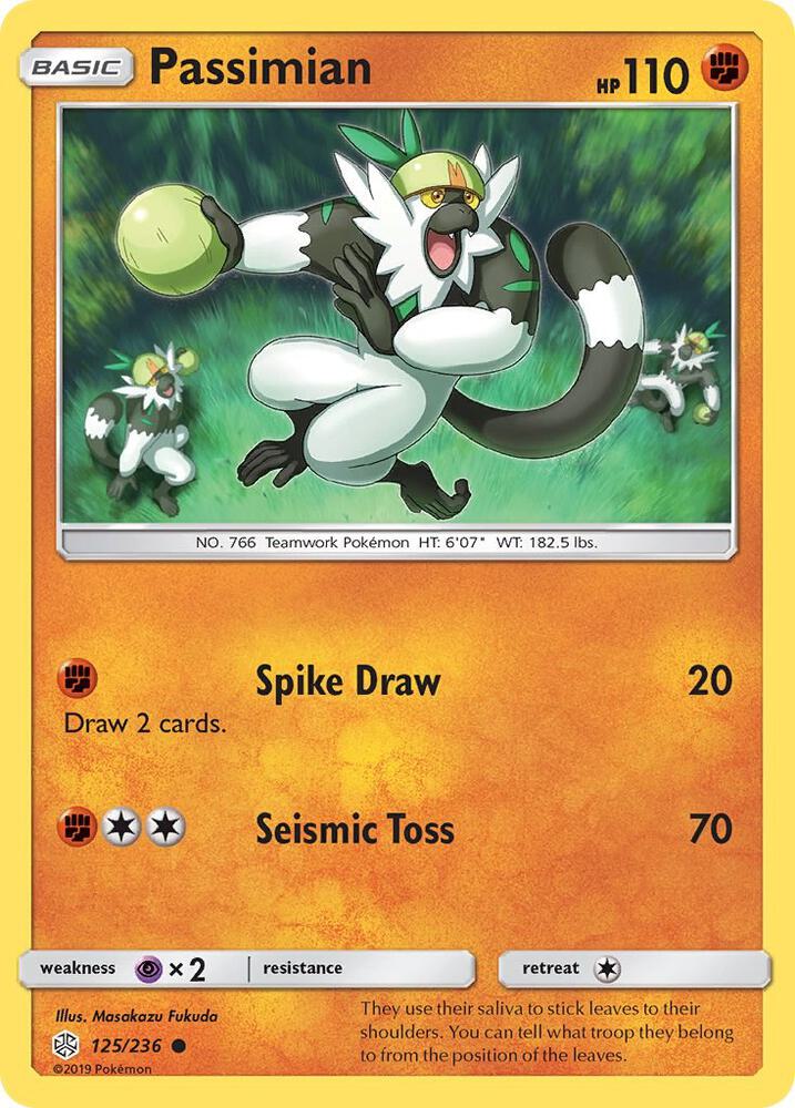 Passimian 125/236 card from SM - Cosmic Eclipse