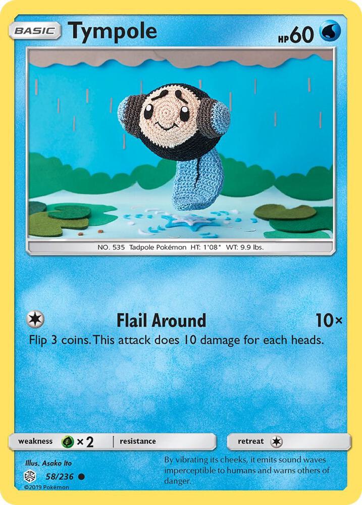 Tympole 58/236 card from SM - Cosmic Eclipse
