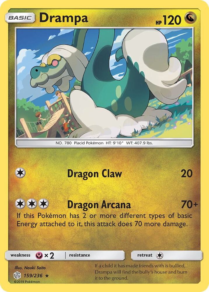 Drampa 159/236 card from SM - Cosmic Eclipse