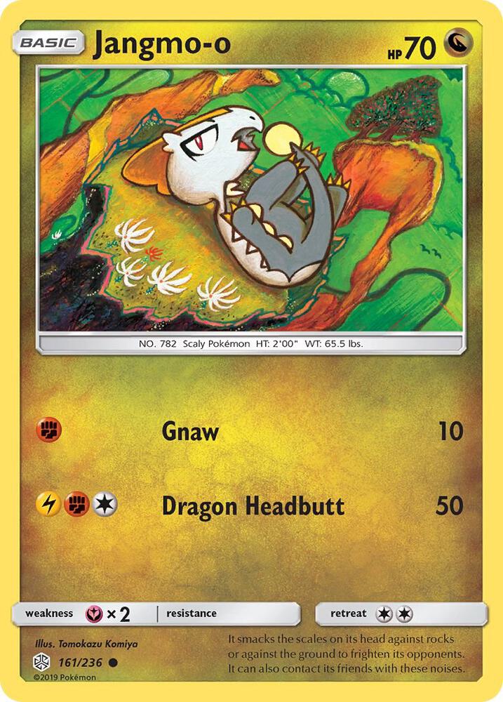 Jangmo-o 161/236 card from SM - Cosmic Eclipse