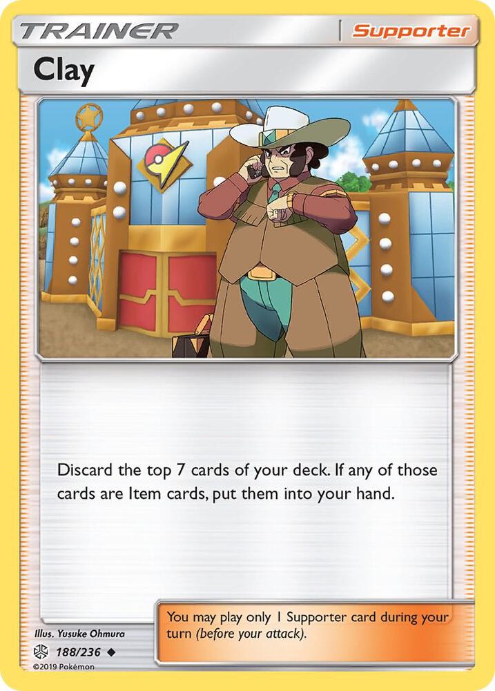 Clay 188/236 card from SM - Cosmic Eclipse