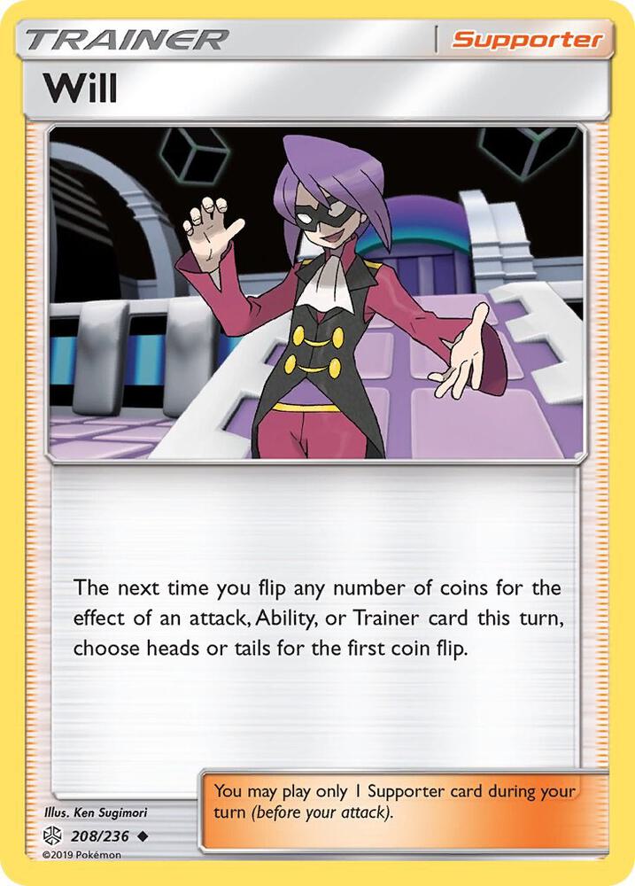 Will 208/236 card from SM - Cosmic Eclipse