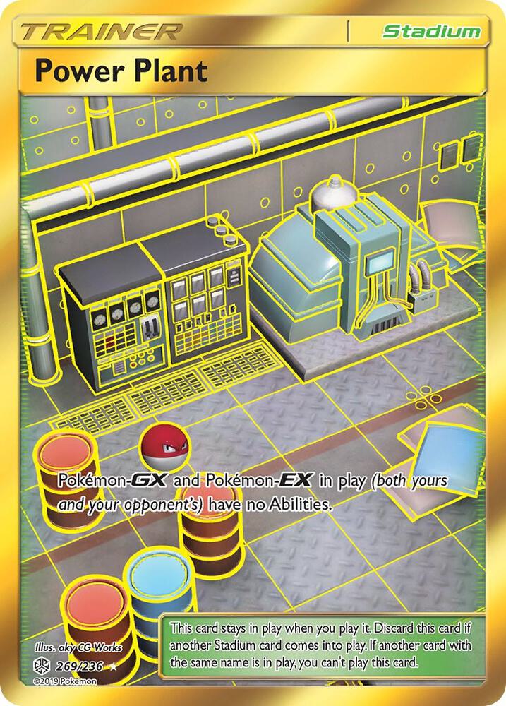 Power Plant (Secret) 269/236 card from SM - Cosmic Eclipse