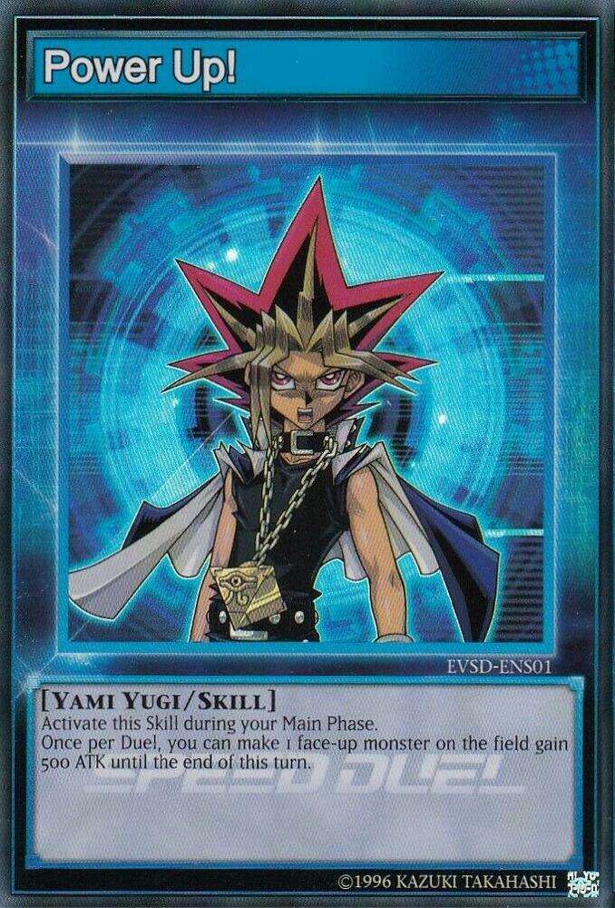 Power Up! EVSD-ENS01 card from Event Pack Speed Duel