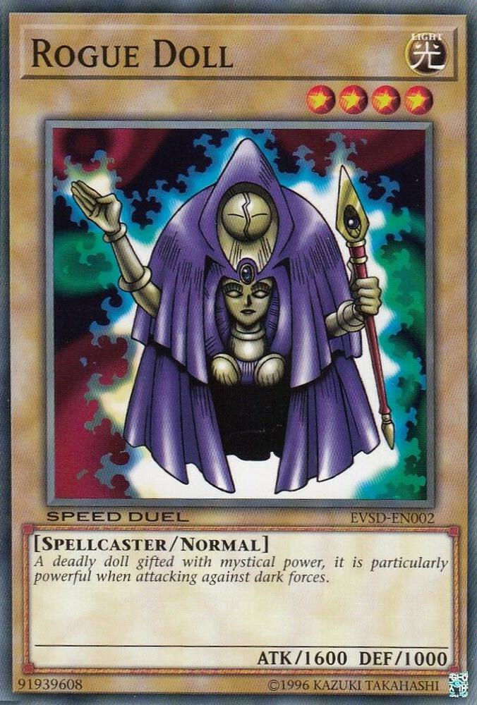 Rogue Doll EVSD-EN002 card from Event Pack Speed Duel