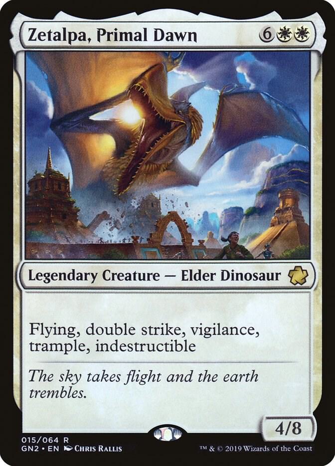 Zetalpa, Primal Dawn 15 card from Magic Game Night 2019