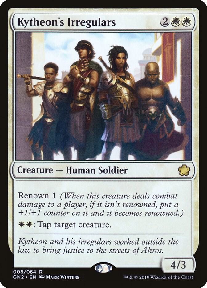 Kytheon's Irregulars 8 card from Magic Game Night 2019