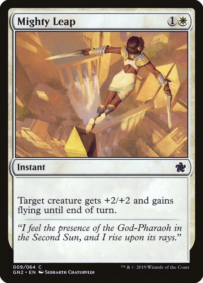 Mighty Leap 9 card from Magic Game Night 2019