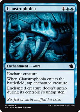 Claustrophobia 17 card from Magic Game Night 2019