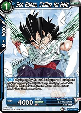 Son Gohan, Calling for Help BT8-028 card from Malicious Machinations