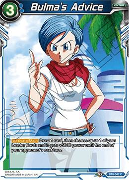Bulma's Advice BT8-042 card from Malicious Machinations