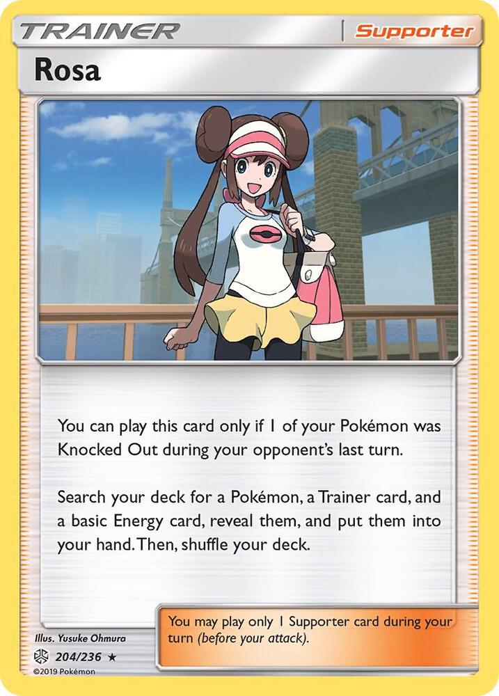 Rosa 204/236 card from SM - Cosmic Eclipse