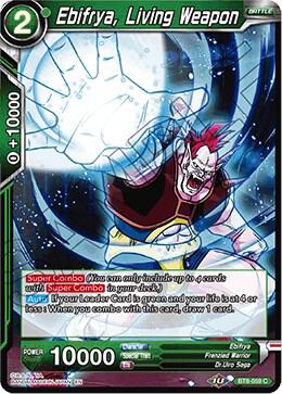 Ebifrya, Living Weapon BT8-059 card from Malicious Machinations