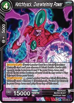 Hatchhyack, Overwhelming Power BT8-091 card from Malicious Machinations