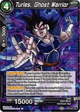 Turles, Ghost Warrior BT8-097 card from Malicious Machinations
