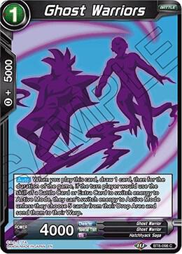 Ghost Warriors BT8-098 card from Malicious Machinations