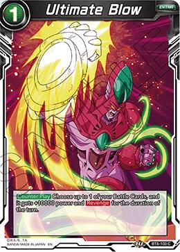 Ultimate Blow BT8-103 card from Malicious Machinations