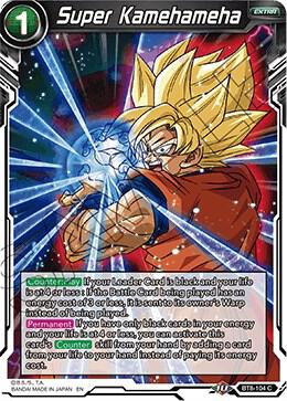 Super Kamehameha BT8-104 card from Malicious Machinations