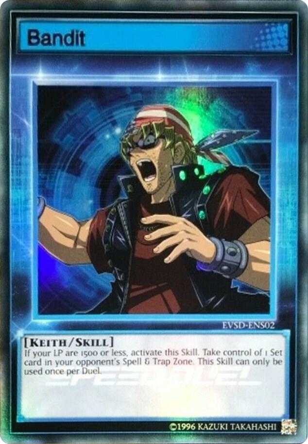 Bandit EVSD-ENS02 card from Event Pack Speed Duel