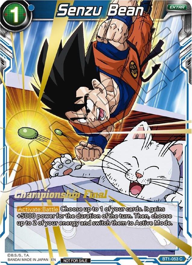 Senzu Bean (Championship Final 2019) BT1-053 card from Tournament Promotion Cards