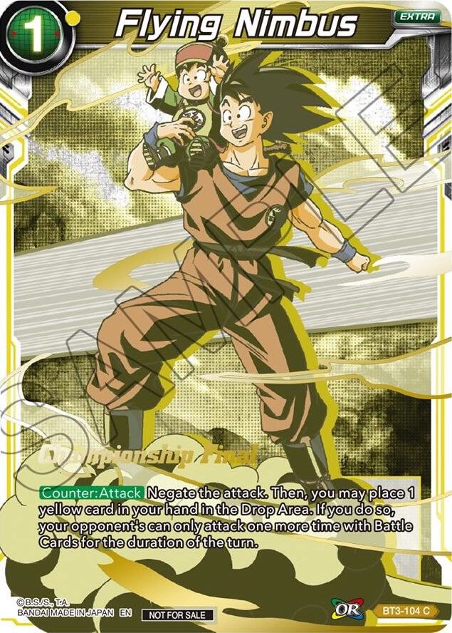 Flying Nimbus (Championship Final 2019) BT3-104 card from Tournament Promotion Cards