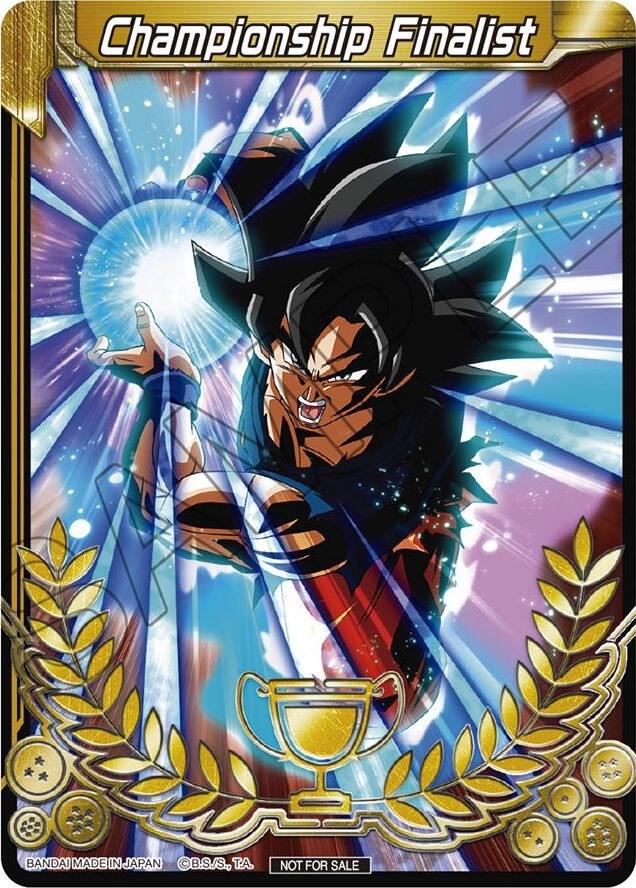 Championship Final 2019 Merit Card (Finalist) card from Tournament Promotion Cards