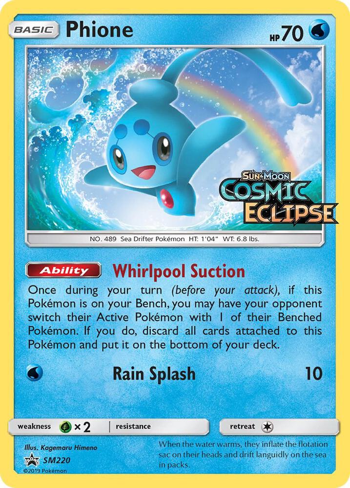 Phione (Prerelease) SM220 card from SM Promos