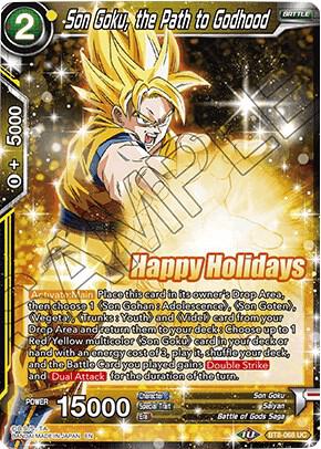 Son Goku, the Path to Godhood (Gift Box 2019) BT8-068 card from Promotion Cards