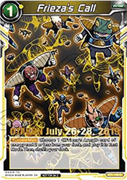 Frieza's Call (OTAKON 2019) BT1-109_PR card from Promotion Cards