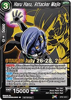 Haru Haru, Attacker Majin (OTAKON 2019) BT3-120_PR card from Promotion Cards