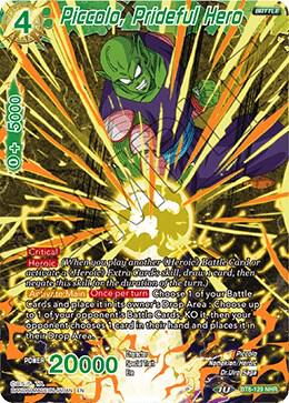 Piccolo, Prideful Hero BT8-129 card from Malicious Machinations