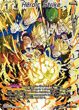 Heroic Strike BT8-133 card from Malicious Machinations